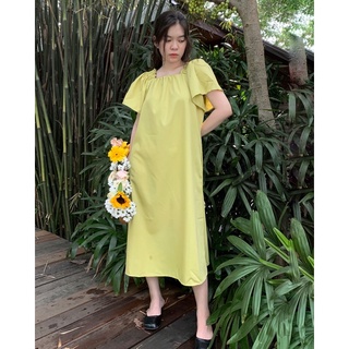 Bittersweet - Váy Mimosa tay phồng