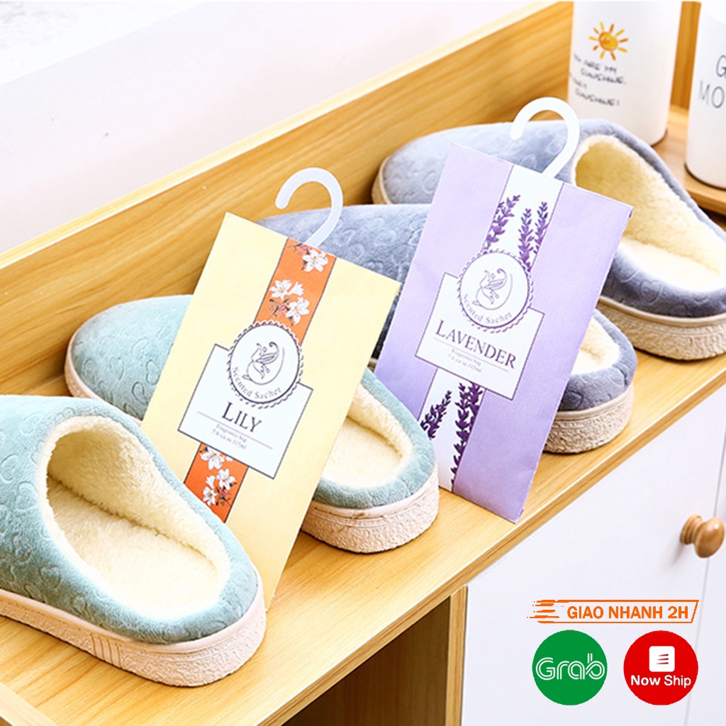 Túi thơm để tủ quần áo chiết xuất 100% thảo mộc tự nhiên, nhiều hương thơm kích thước 18cm x 12cm