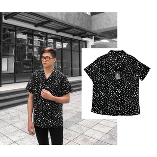 Áo sơ mi nam TouchMe họa tiết sao chất lụa thoáng mát, cao cấp Monogram FD | Sản phẩm mới 2021