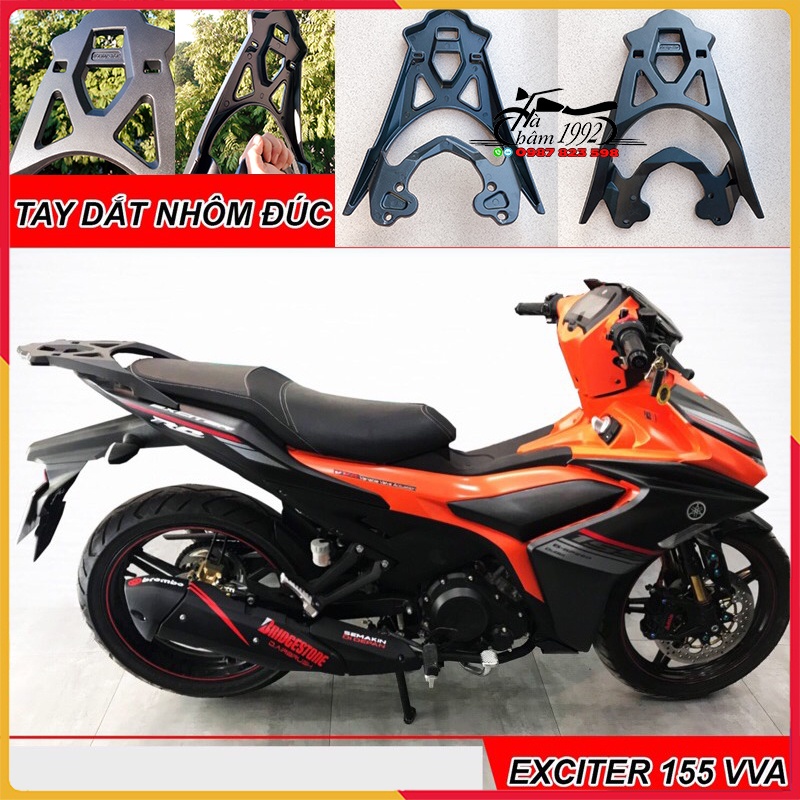 Tay Dắt Exciter 155 Nhôm Đúc Nguyên Khối Racing Star - Cảng Sau Ex 155