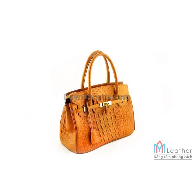 Túi Xách Nữ Minh Anh Leather Da Cá Sấu Cao Cấp Giá Tốt, Túi HM Nữ Loại Gai Lưng Nhỏ - BH 12 Tháng (TXNGN02)
