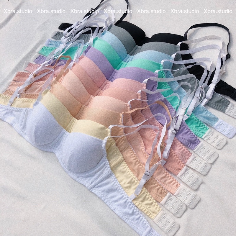 [Mã FAMARAL1 giảm 10K đơn 50K] Áo lót cotton CÓ GỌNG tone màu pastel (CÓ NHÉT MÚT) | BigBuy360 - bigbuy360.vn