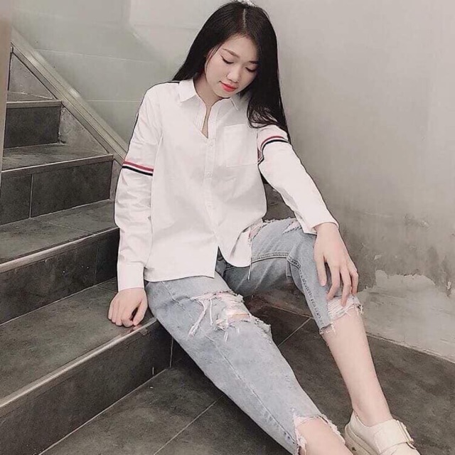 ÁO SƠ MI QUỐC DÂN_ [HÌNH THẬT