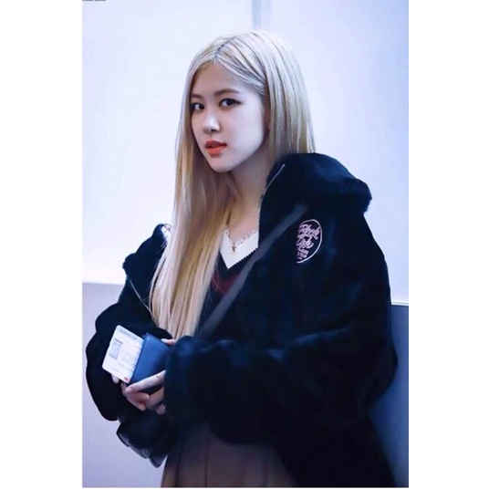 SẴN Áo khoác lông BLACKPINK