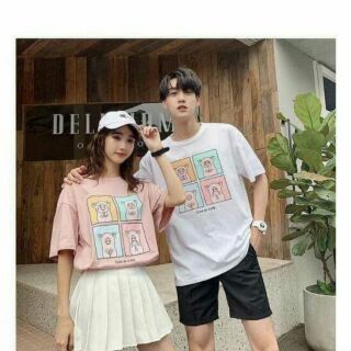 ÁO PHÔNG NỮ CHERRY TAY LỬNG MẪU MỚI SIÊU XINH FROM RỘNG