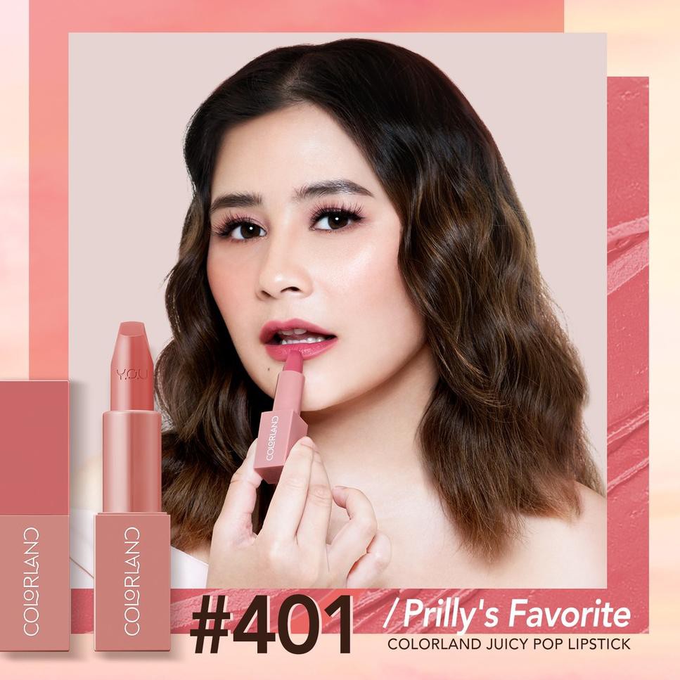 (hàng Mới Về) Son Môi Trang Điểm Lâu Trôi 8 Màu Sắc Tùy Chọn Thương Hiệu You Colorland | BigBuy360 - bigbuy360.vn