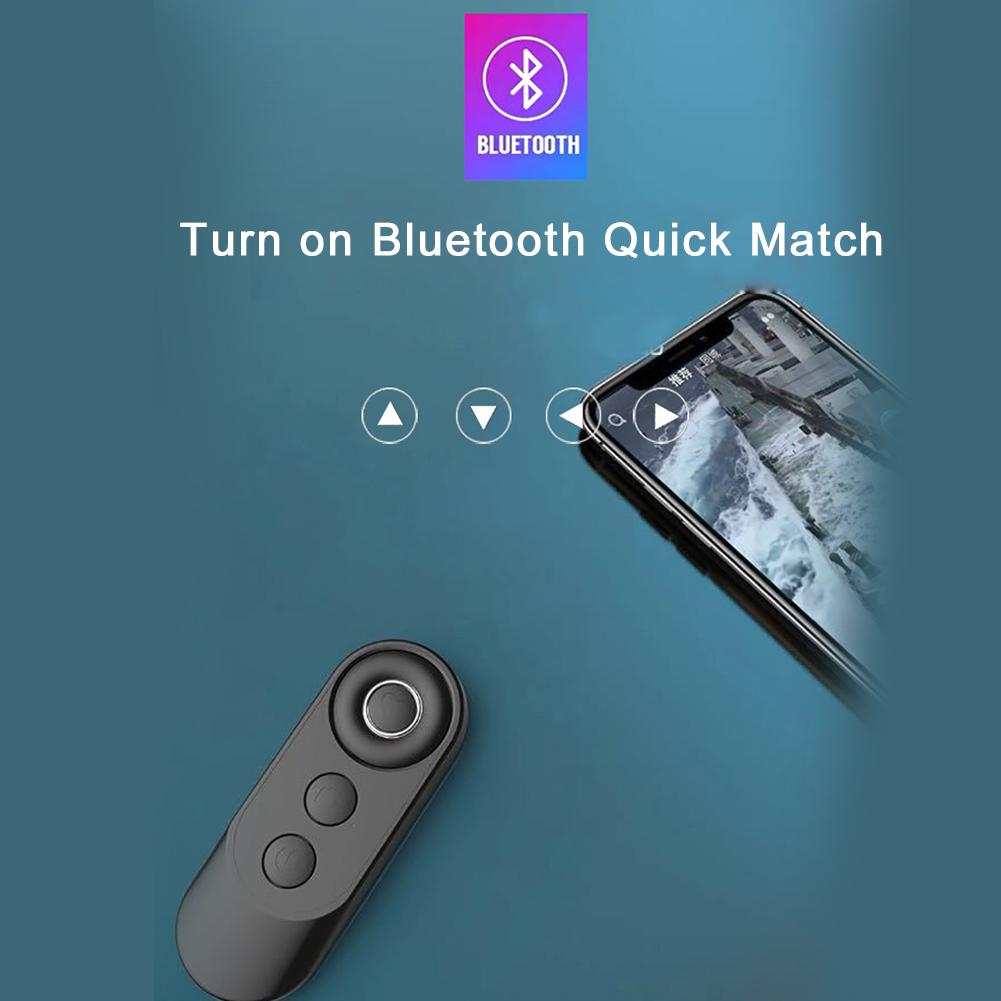 Nút nhỏ Bộ điều khiển từ xa không dây Bluetooth Điều khiển màn trập Gậy chụp ảnh tự sướng cho iPhone Android vivo oppo
