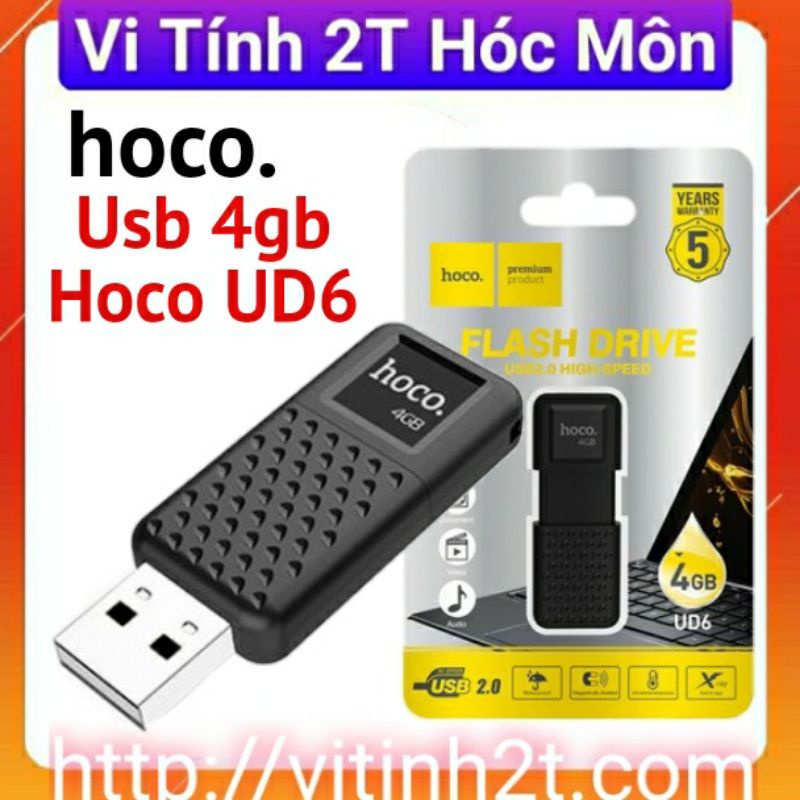 ( Hóc Môn) usb 4gb Hoco UD6 chính hãng