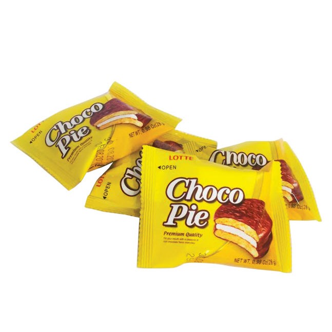 Bánh ChocoPie Lotte Chuối Hộp 12 cái 336g