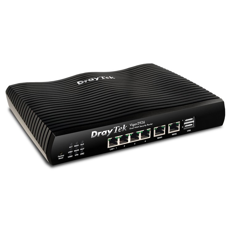 Router và cân bằng tải Draytek vigor2926