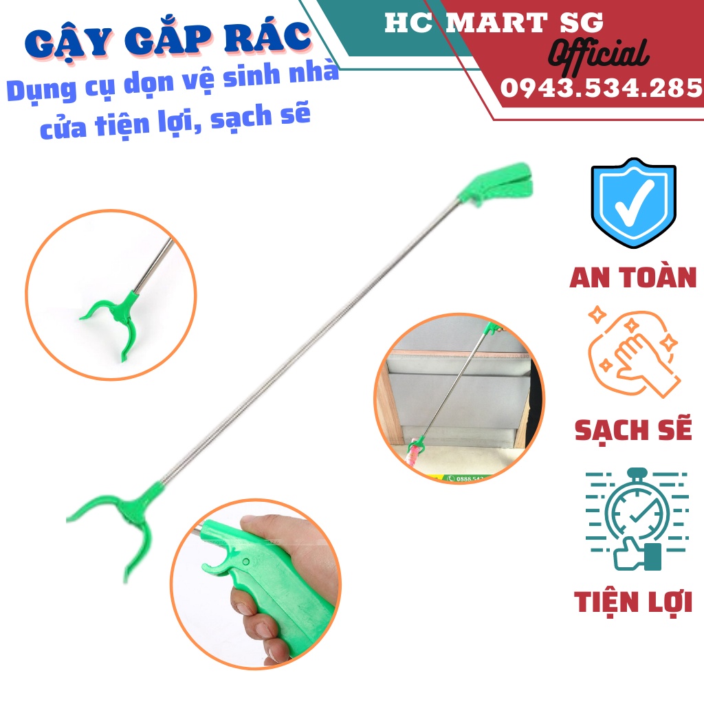 Gậy gắp rác inox 201 Prota