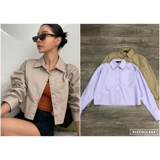Áo sơ mi Mixxo Crop