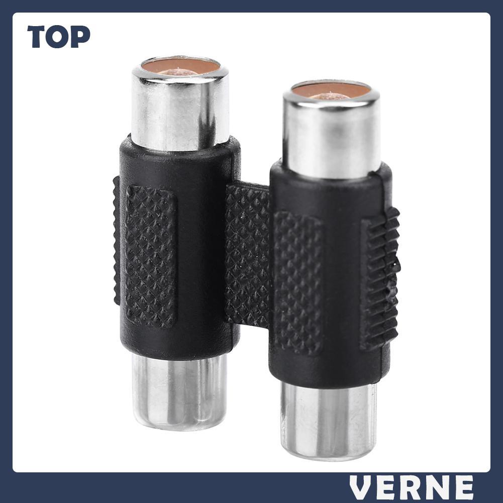 Giắc Cắm Chuyển Đổi Từ Verne Rca Female Sang Rca Female | BigBuy360 - bigbuy360.vn