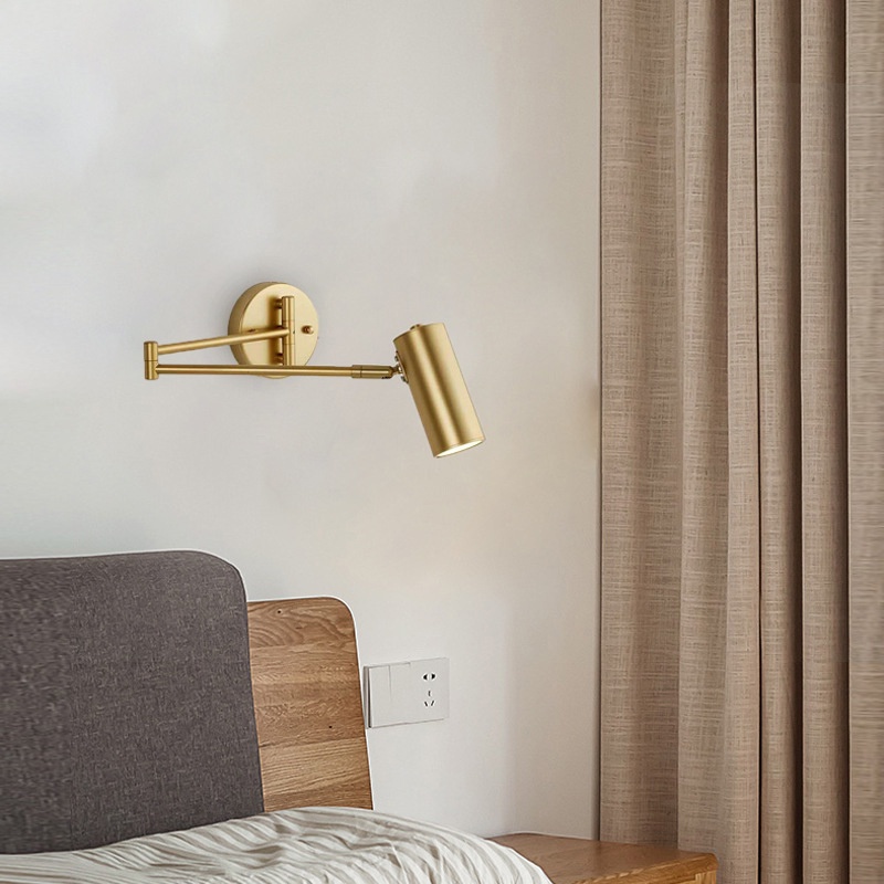 Đèn LED Treo Tường Thiết Kế Cánh Tay Dài Có Thể Điều Chỉnh Phong Cách Hiện Đại
