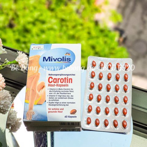 Viên uống chống nắng Mivolis 60 viên