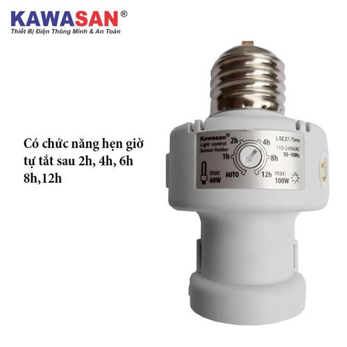 ĐUI ĐÈN CẢM ỨNG ÁNH SÁNG KW-LSE27