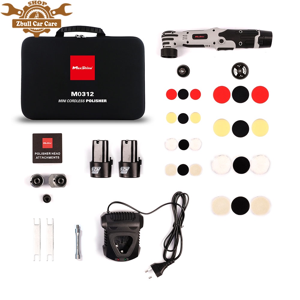 Máy đánh bóng mini M0312 80w không dây Maxshine