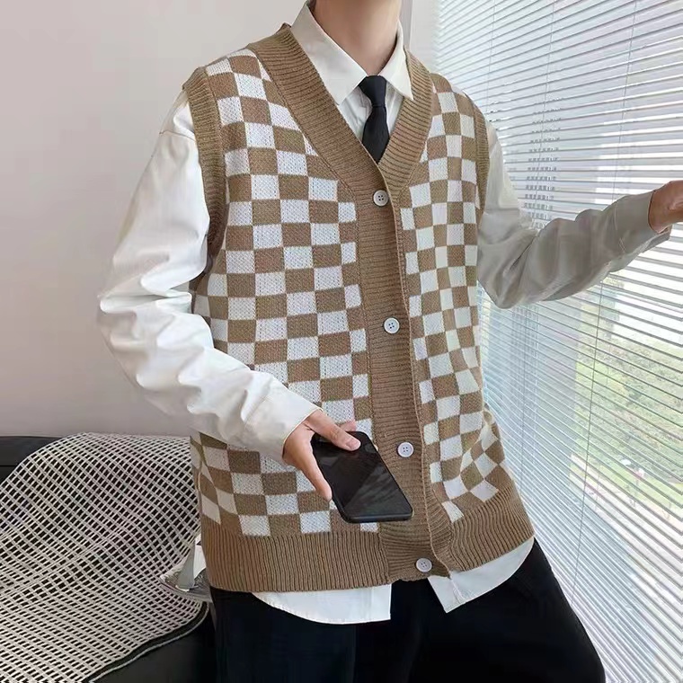 sweater thời trang bông cardigan áo len phong cách Hàn Quốc from rộng áo sweater nỉ tiếng Nhật cardigan nam