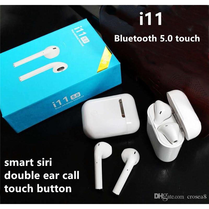 [ GIÁ HUỶ DIỆT] Tai Nghe Bluetooth i11 Tws Bluetooth 5.0 Stereo Super Bass - NÚT CẢM ỨNG