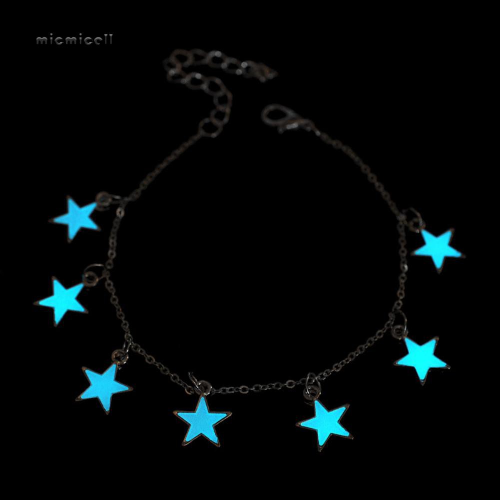 Vòng tay thời trang đính hình hoa/trái tim/ngôi sao dạ quang cho nữ | BigBuy360 - bigbuy360.vn