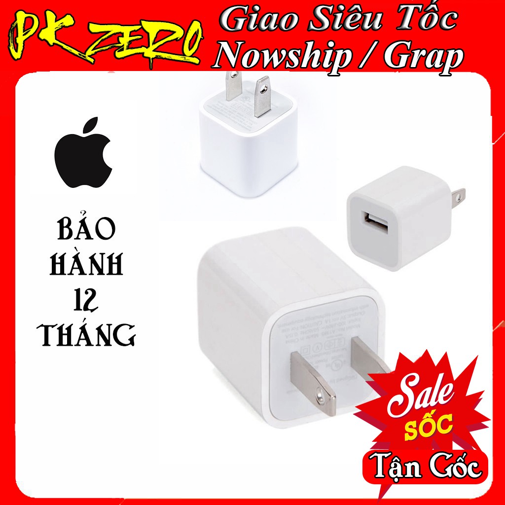 [FreeShip_50K] Củ Sạc Iphone Hỗ trợ sạc nhanh - Bảo hành 12 tháng