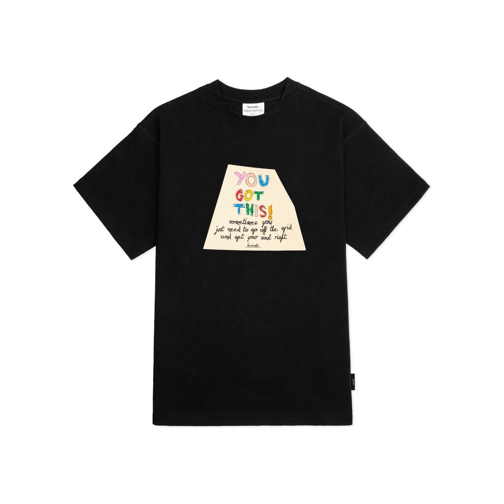 Áo thun LEVENTS® Got this/ Black