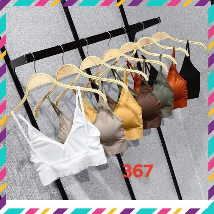 Áo Lót Tập Gym, Áo Bra Mút Mỏng ,Bra Hở Vai Cotton Thun Gân [Hàng Cao Cấp] | BigBuy360 - bigbuy360.vn