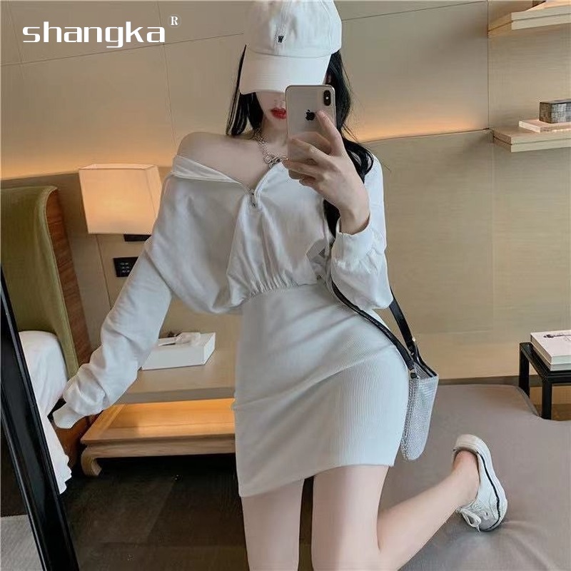 Đầm Hoodie Ngắn Siêu Mỏng Thời Trang Cho Nữ