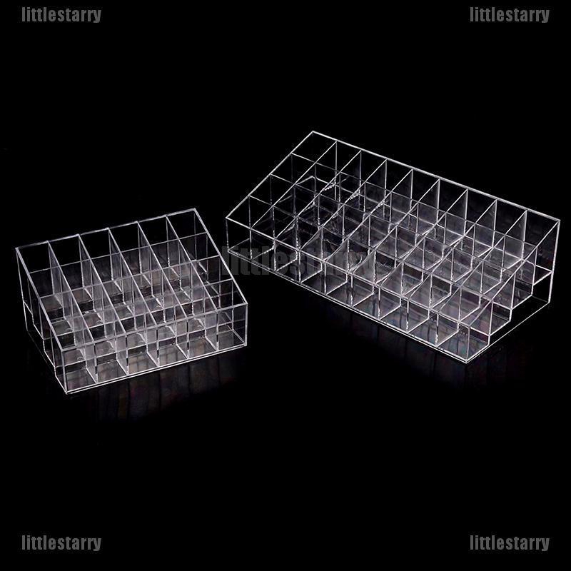 (hàng Mới Về) Khay Đựng Son Môi Bằng Nhựa Acrylic 24 / 36 / 40 Ngăn | BigBuy360 - bigbuy360.vn