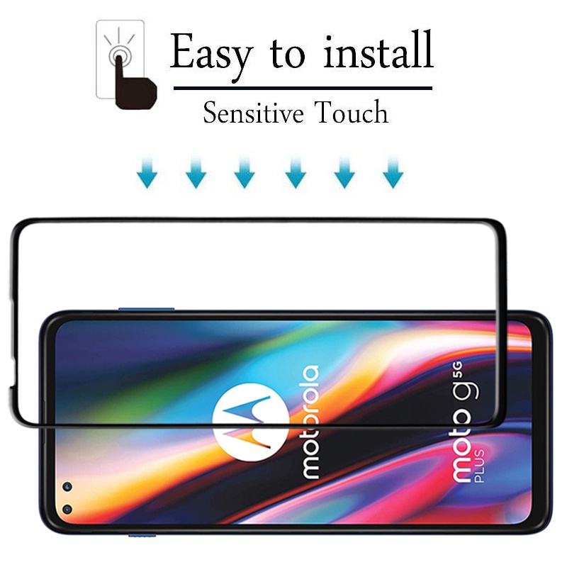 Kính Cường Lực Bảo Vệ Màn Hình Cho Motorola Moto G9 Play Plus G10 G20 G30 G50 G100 5G Plus Power Play Stylus