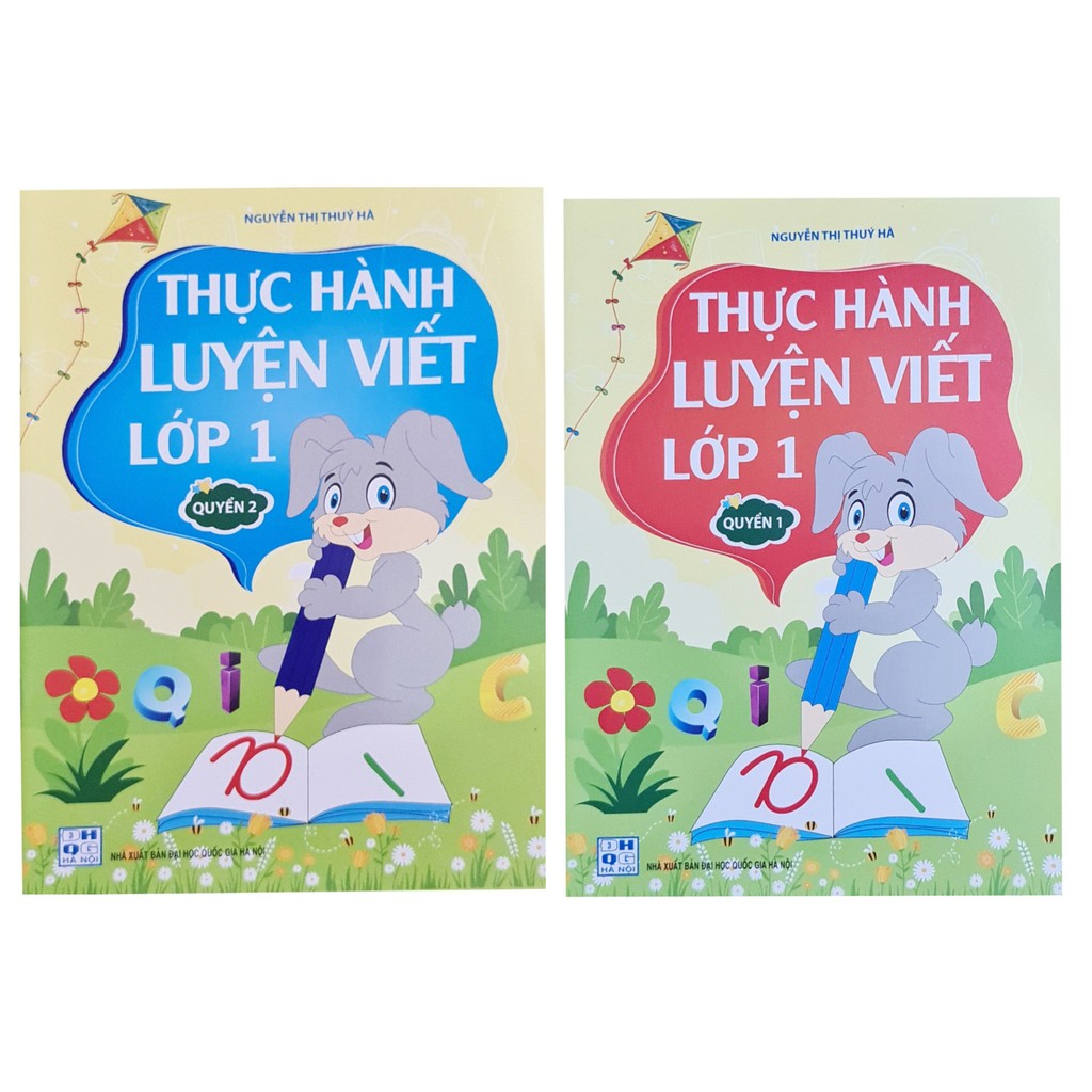 Sách - Thực hành luyện viết lớp 1 ( quyển 1+quyển 2)