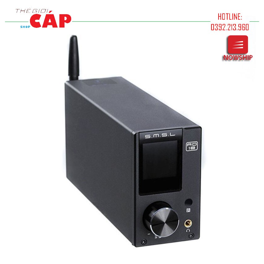 [Mã 154ELSALE2 giảm 7% đơn 300K] Bộ DAC Giải Mã Âm Thanh HI-FI Bluetooth 4.2 S.M.S.L AD18