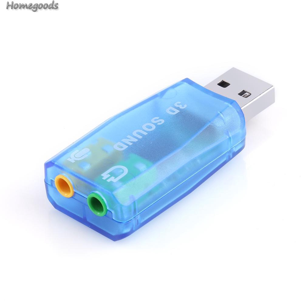 Card Âm Thanh Usb 3d Cho Máy Tính