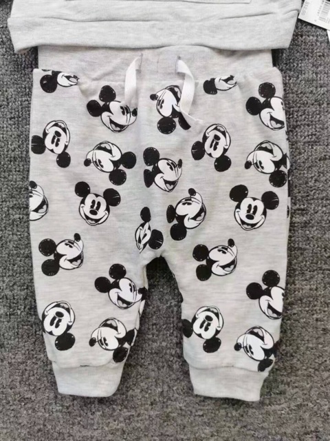 Bộ Nỉ Micky Da Cá Disney Dư Xịn Cho Bé (SP000855)