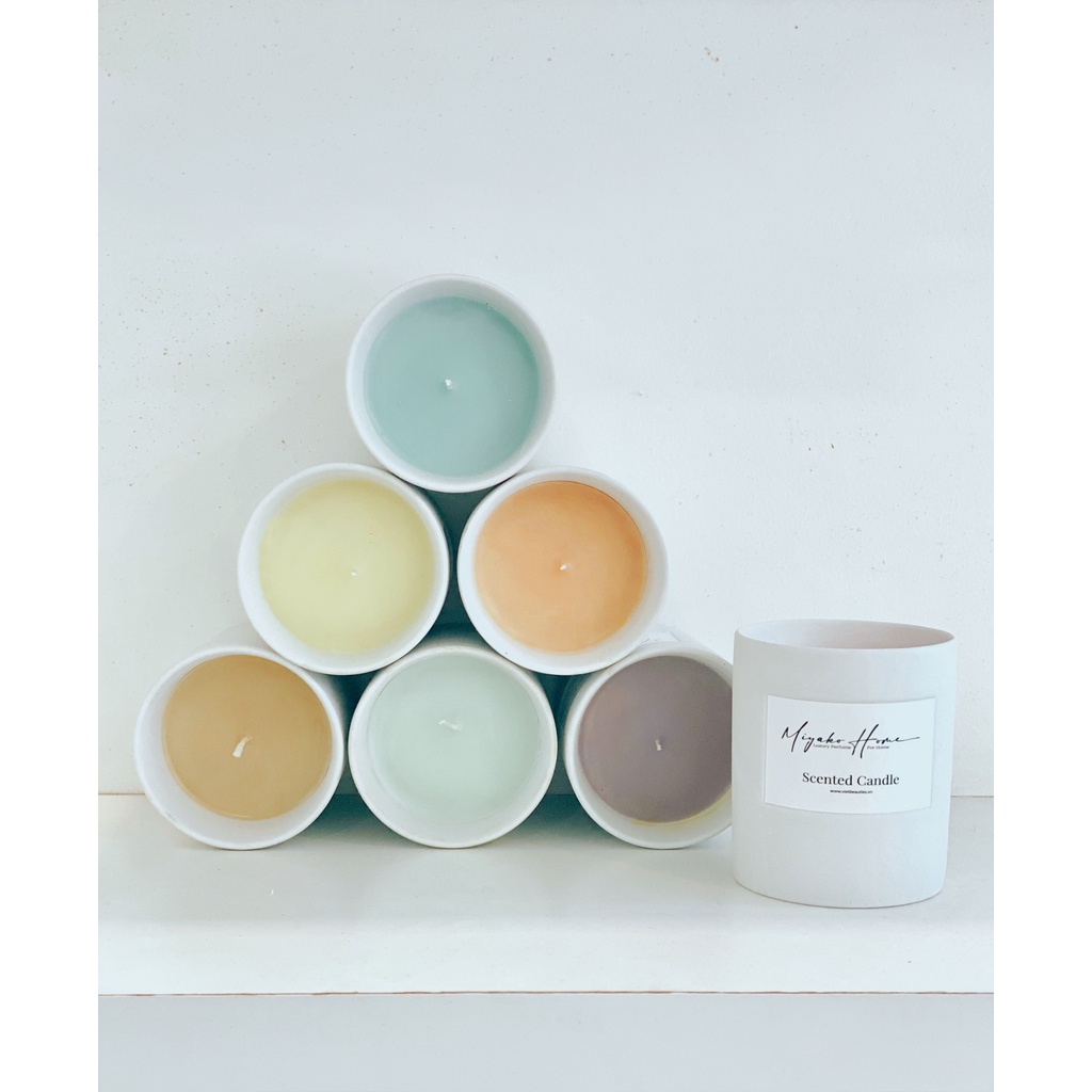 Nến thơm hương nước hoa MIYAKO HOME, nến thơm cao cấp an toàn