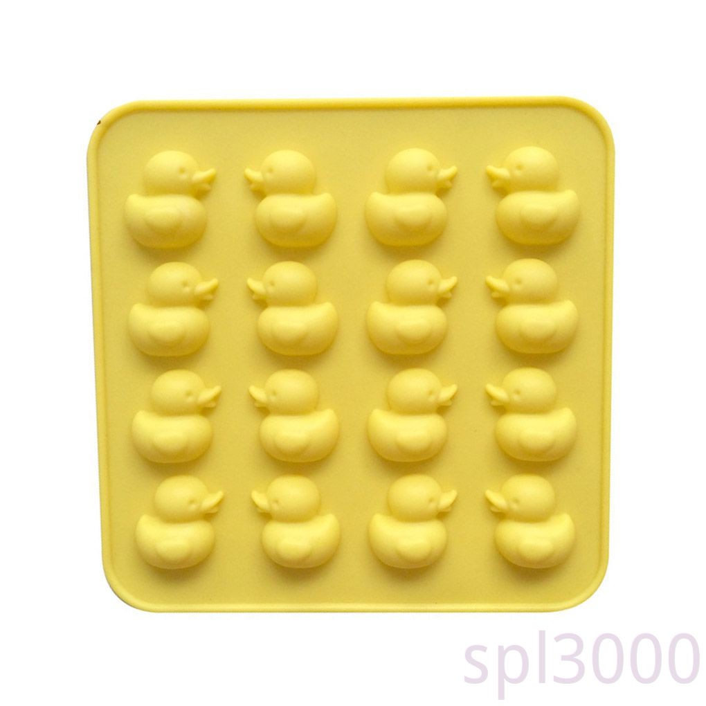 Khuôn Làm Bánh 16 Ngăn Bằng Silicon