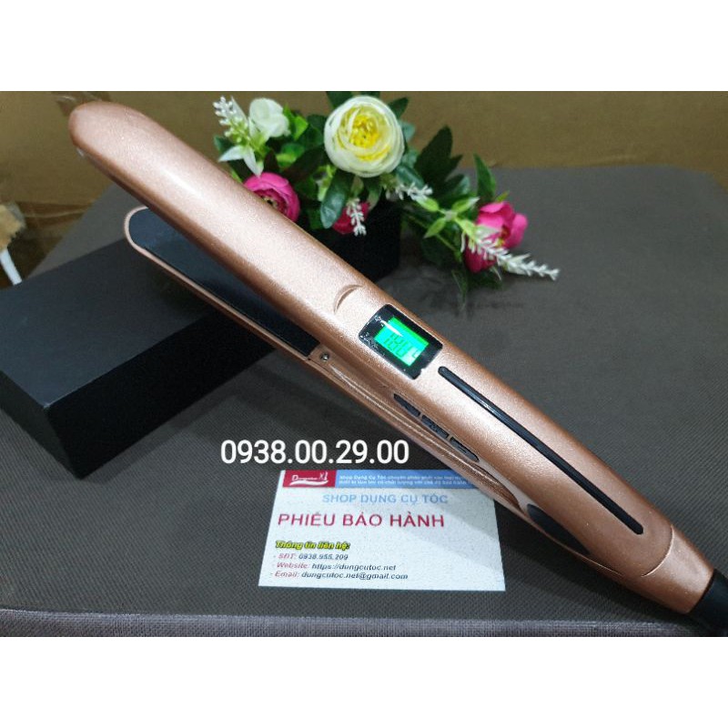 Máy Duỗi Tóc Cao Cấp Bản Nhỏ S188, Máy Kẹp Uốn Tóc 2 Trong 1.(Ảnh thật)