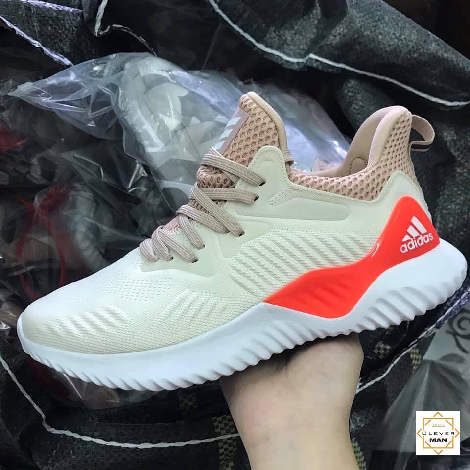 Giày thể thao ALPHABOUNCE beyond 2018 Màu kem gót đỏ