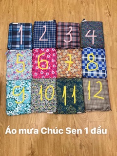 Áo mưa Chúc Sen cánh dơi
