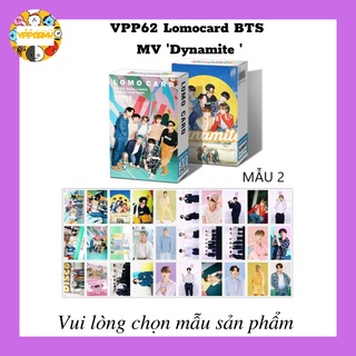 [VPP ARMY] VPP62 Lomocard hình ảnh nhóm nhạc BTS MV 'Dynamite' (Vui lòng chọn mẫu)