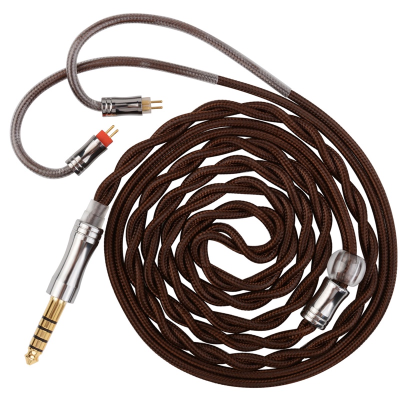 Dây Cáp Âm Thanh HiFi Mạ Bạc 3.5/2.5/4.4mm MMCX/QDC/0.78mm 2Pin Cho ZEX ZAS DB3