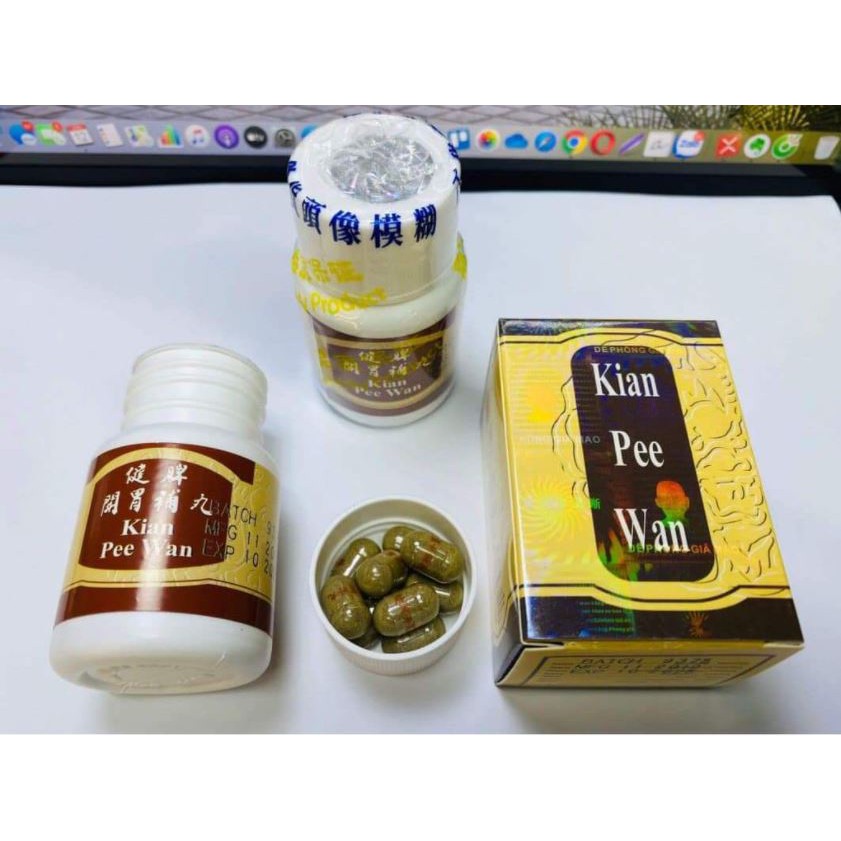 Kian Pee Wan - Kiện tỳ khai vị bổ hoàn - ăn ngon hơn, NGỦ TỐT HƠN.
