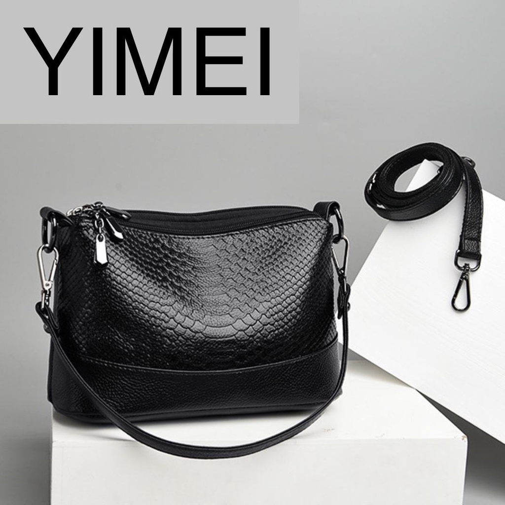 Túi Xách Da Cá Sấu Mềm Nhiều Ngăn Thời Trang Cho Phụ Nữ Trung Niên 2022