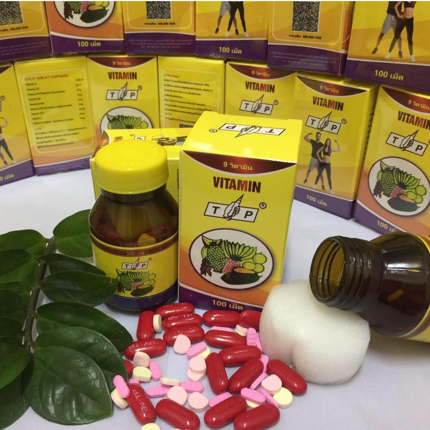Vitamin TP thái lan chính hãng có mã check | Thế Giới Skin Care