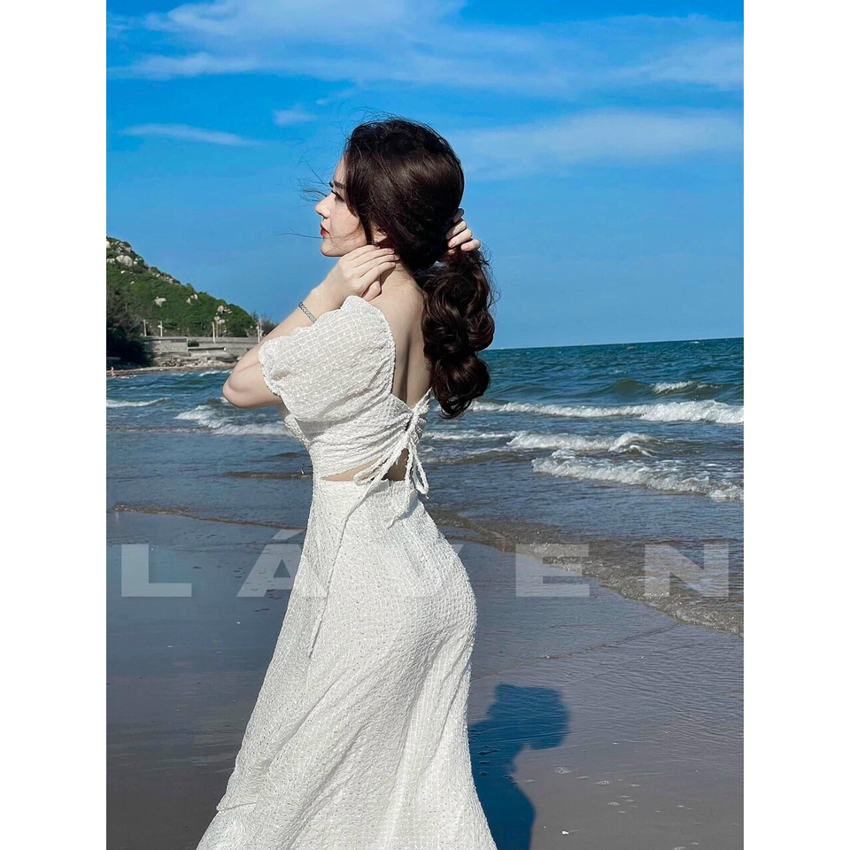 Đầm maxi có mút ngực sang trọng 40-52kg