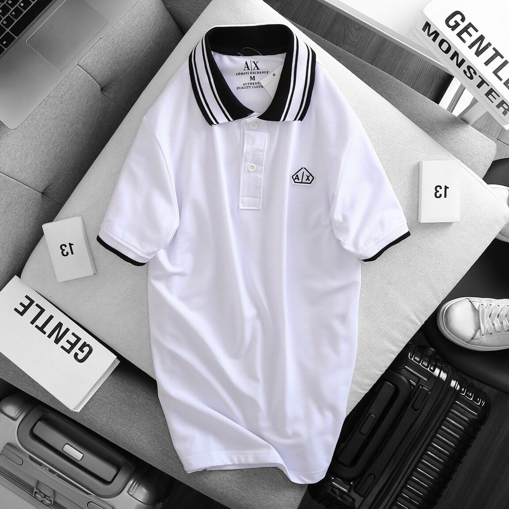 Áo Thun Polo Nam Có Cổ, Tay Ngắn AX555 - Chất Liệu Cotton 100%, Form Suông Basic Thoáng Mát, Thoải Mái THE BASIC STORE