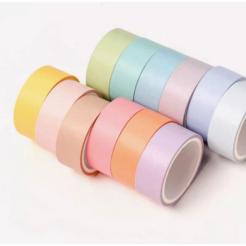 Set washi chiết màu pastel (Vui lòng đọc lưu ý trước khi mua 🥰)