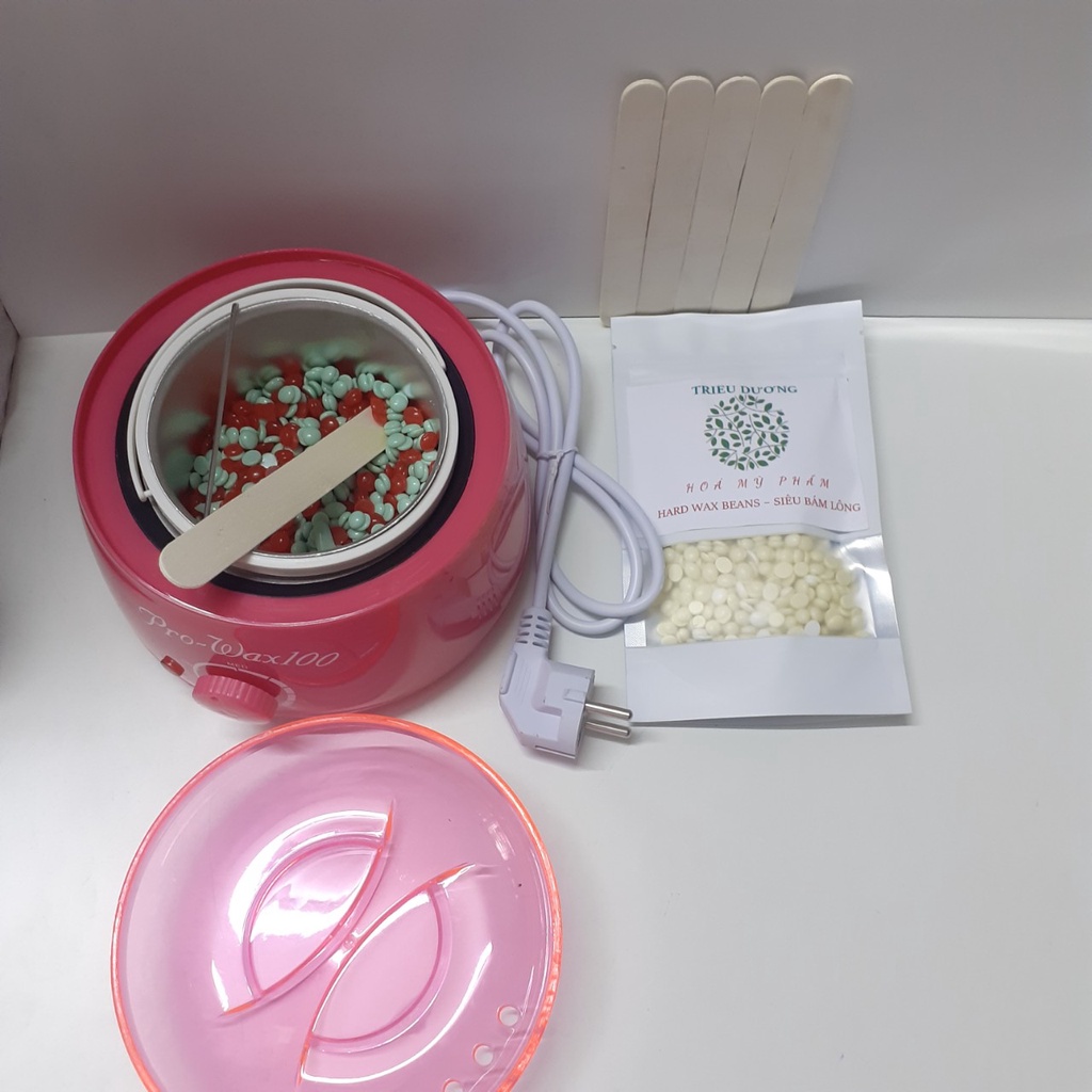 Nồi nấu sáp wax tẩy lông Prowax 100 cao cấp sang trọng.