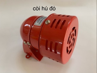 còi hú đỏ báo động