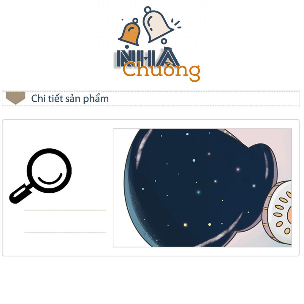 Decal dán tường cho bé yêu mẫu Phi hành gia và tàu vũ trụ (C12)